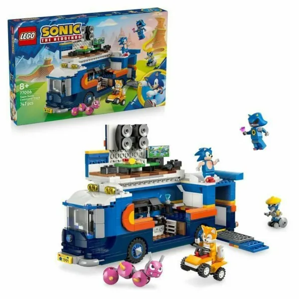 Celtniecības Komplekts Lego 77006 Team Sonic Command Truck 747 Daudzums