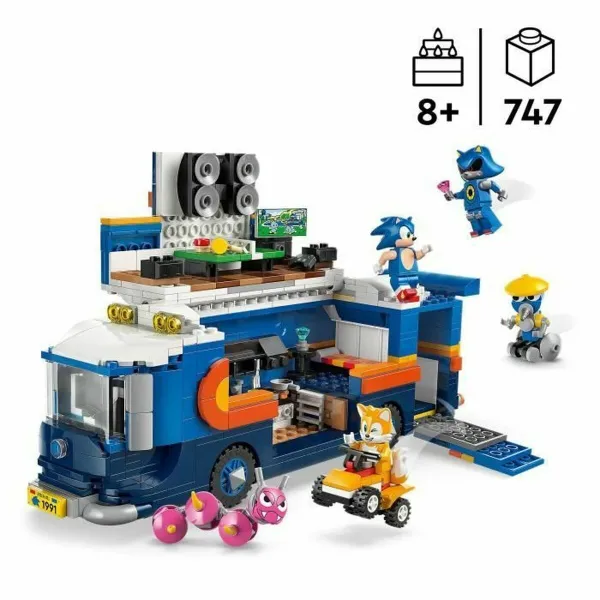 Rakennussetti Lego 77006 Team Sonic Command Truck 747 Kappaletta