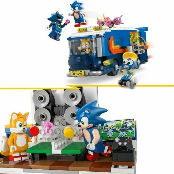 Rakennussetti Lego 77006 Team Sonic Command Truck 747 Kappaletta