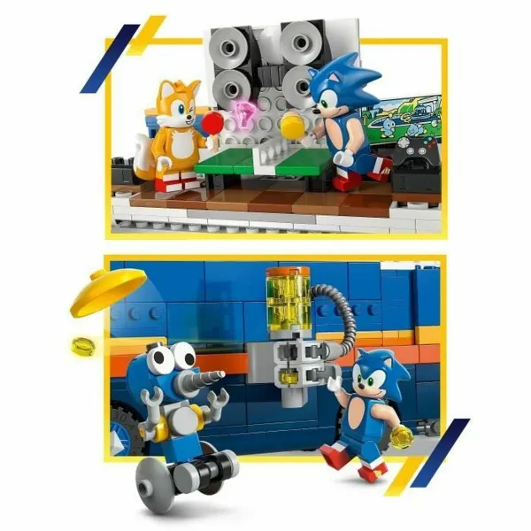 Celtniecības Komplekts Lego 77006 Team Sonic Command Truck 747 Daudzums