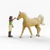 Playset Schleich 42714 Sarah & Mystery 6 Pieces