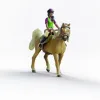 Playset Schleich 42714 Sarah & Mystery 6 Kappaletta