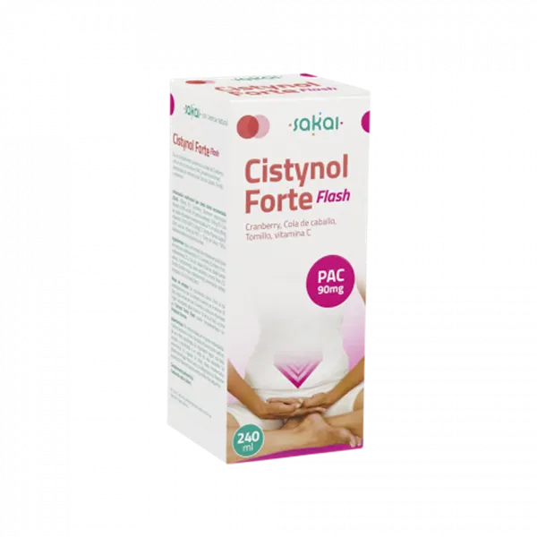 Sakai Cistynol Forte Flash 240ml Frasco