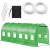 Puutarhakasvihuone Springos GT0005 18 m2 ( 6x3x2 m)