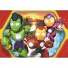 Головоломка Clementoni Maxi - Iron Man and his awesome friends 62 x 42 cm 24 Предметы