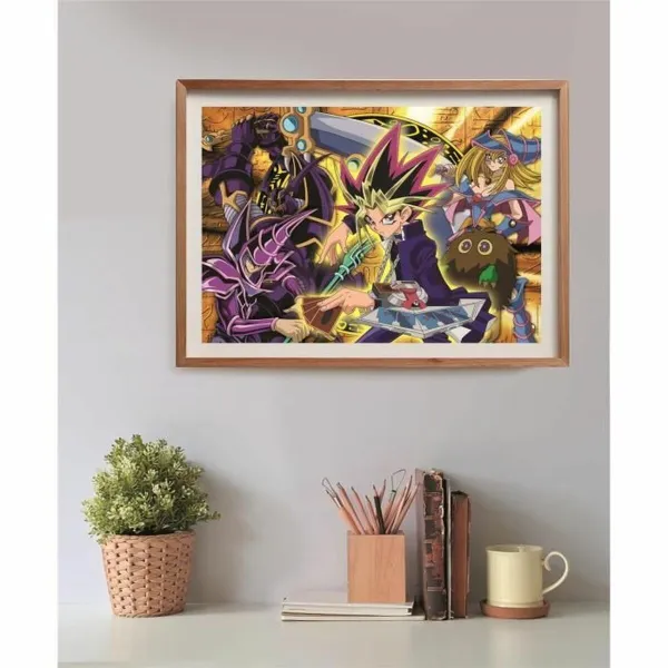 Puzle un domino komplekts Clementoni Yu-Gi-Oh! 49 x 36 cm 500 Daudzums