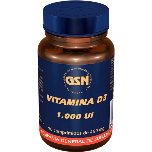 Gsn Vitamina D3 1000ui 90comp