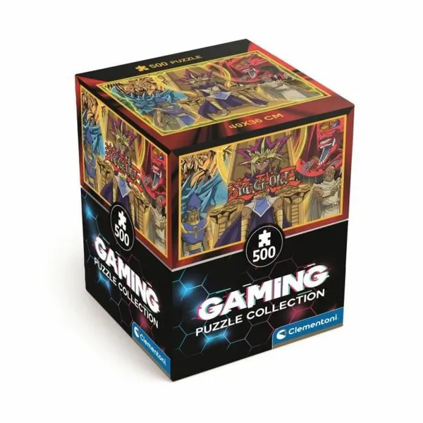 Puzle un domino komplekts Clementoni Yu-Gi-Oh! 49 x 36 cm 500 Daudzums