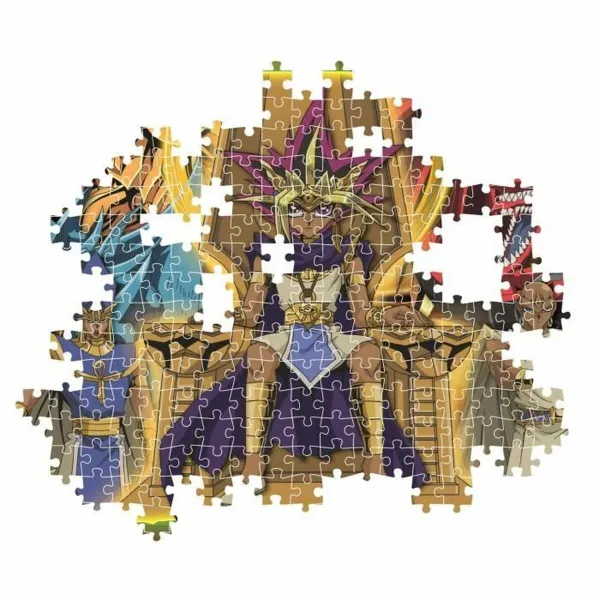 Puzle un domino komplekts Clementoni Yu-Gi-Oh! 49 x 36 cm 500 Daudzums