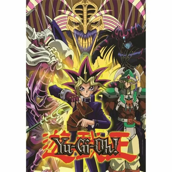 Puzle un domino komplekts Clementoni Yu-Gi-Oh! 70 x 50 cm 1000 Daudzums