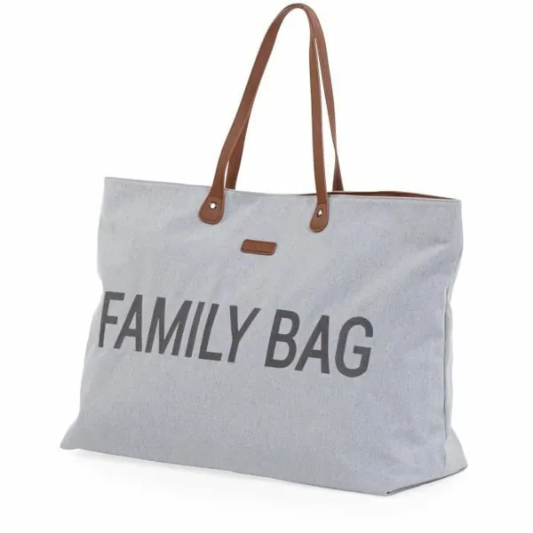 Autiņbiksīšu maiņas soma Childhome Family Bag Pelēks