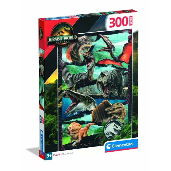 Dėlionė Clementoni Jurassic World 300 Dalys