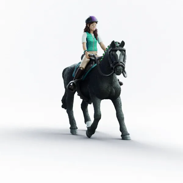 Figuuri Schleich Horse Club 42712 Lisa & Storm 8 x 15 x 18 cm 19 X 10 X 17 CM