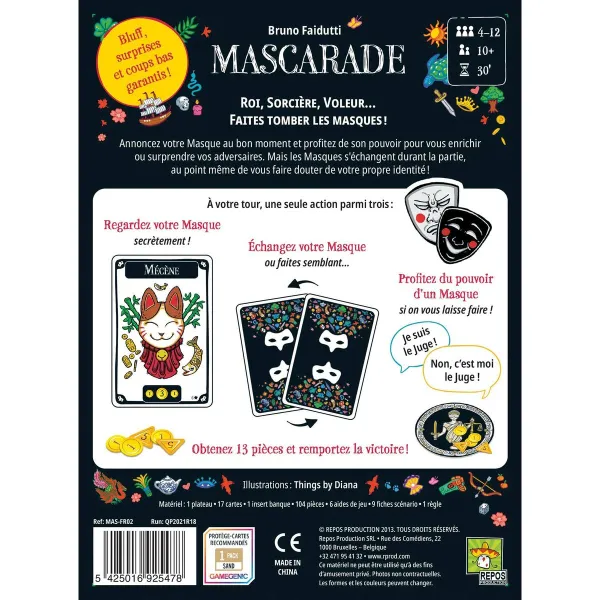 Настольная игра Asmodee Mascarade