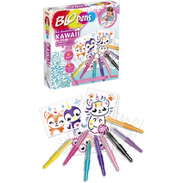 Väritystehtävärasia Lansay BLOPENS KAWAII Monivärinen