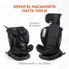 Auton Istuin Babyauto RODIA Harmaa 0 (de 0 a 10 kilos) I (9 - 18 kg) II (15-25 kg) III (22 - 36 kg) Lasten ECE R129/04