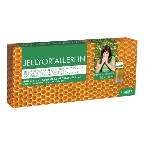 Eladiet Jellyor Allerfin 20 Ampollas