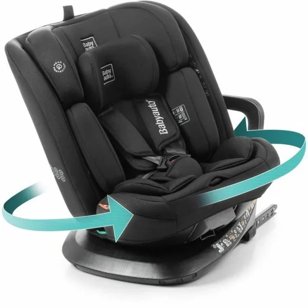 Auto Krēsls Babyauto ACROSS Melns 0 (de 0 a 10 kilos) I (9 - 18 kg) II (15-25 kg) III (22 - 36 kg) Bērnu ECE R129/04