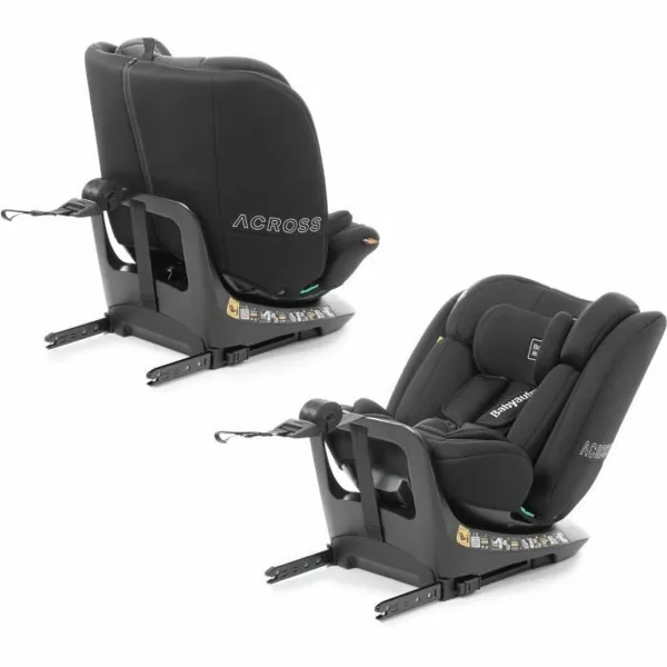 Auton Istuin Babyauto ACROSS Musta 0 (de 0 a 10 kilos) I (9 - 18 kg) II (15-25 kg) III (22 - 36 kg) Lasten ECE R129/04