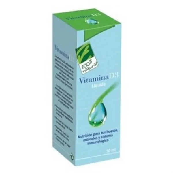 100%natura 100 Natura 100 Natura 100 Natura Vitamina D3 Liquida 50ml