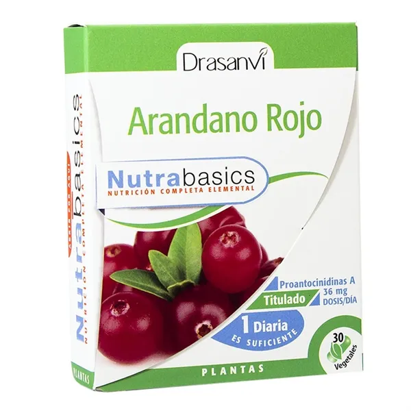 Drasanvi Arandano Rojo 30 Caps Nutrabasicos