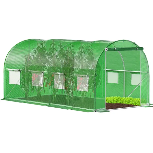 Šiltnamio plėvelė Springos GT0003F 10 m2 (4x2,5x2 m)