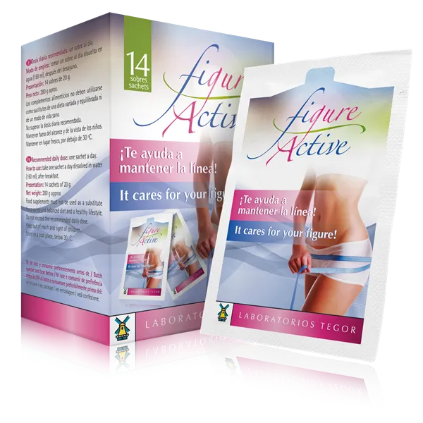 Tegor Figure Active 14 Sobres De 20g