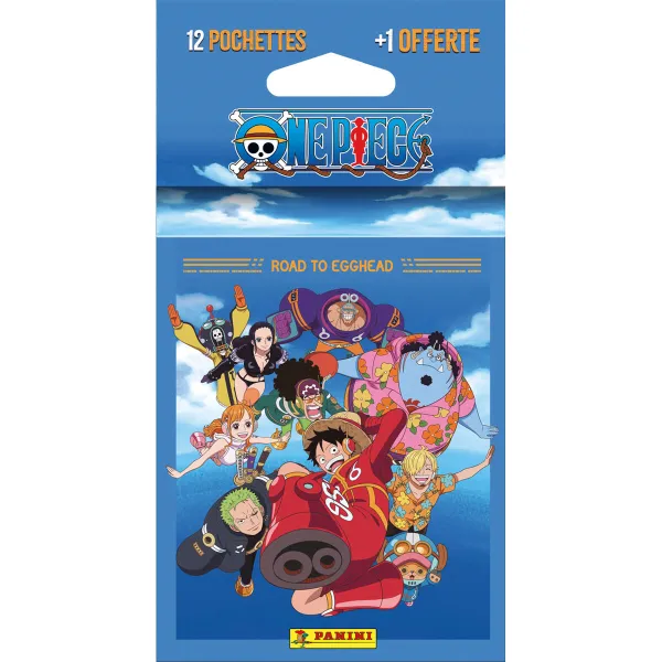 Tarrapaketti Panini One Piece Road to Egghead 65 Kappaletta