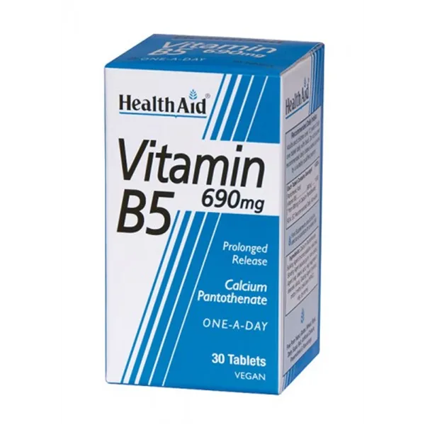 Health Aid Vitamina B5 690 Mg 30 Comp