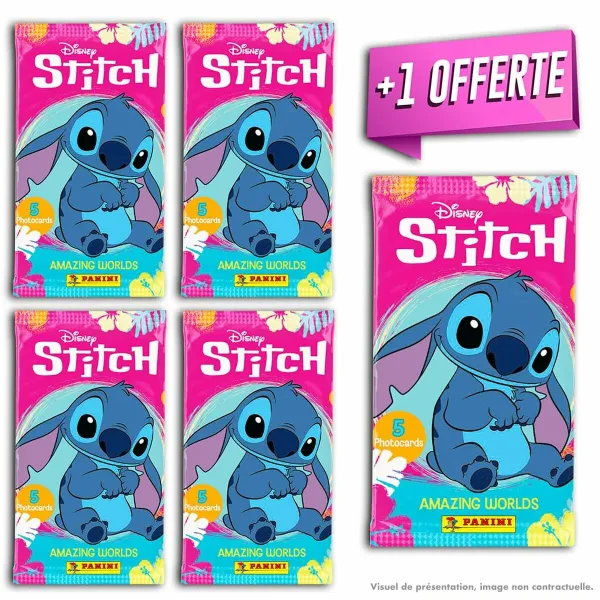 Tarrapaketti Panini Stitch Fantasy Worlds 25 Kappaletta