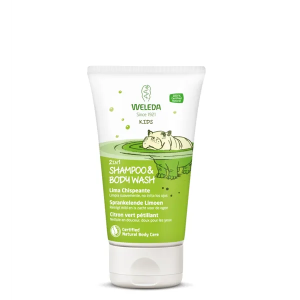 Weleda Cos Shampoo y Bodywash Lima Chispeante 150ml