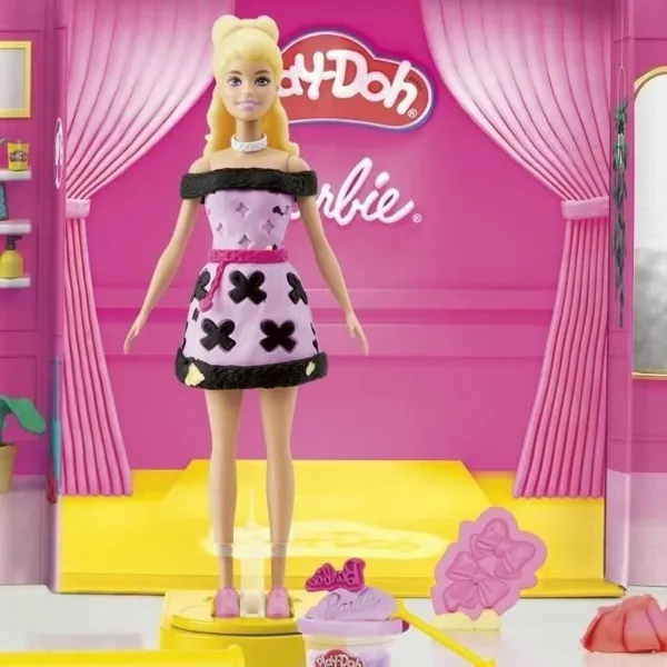 Žaidimas iš plastilino Play-Doh Barbie Designer Fashion Show Spalvotas