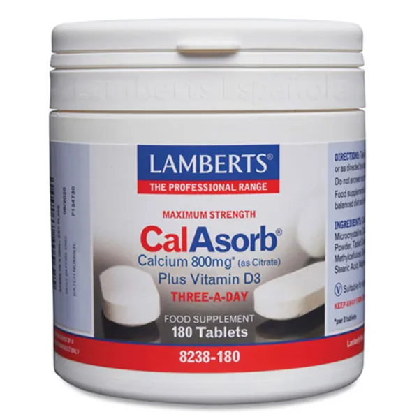 Lamberts Calasorb 800 Mg 180 Tabs