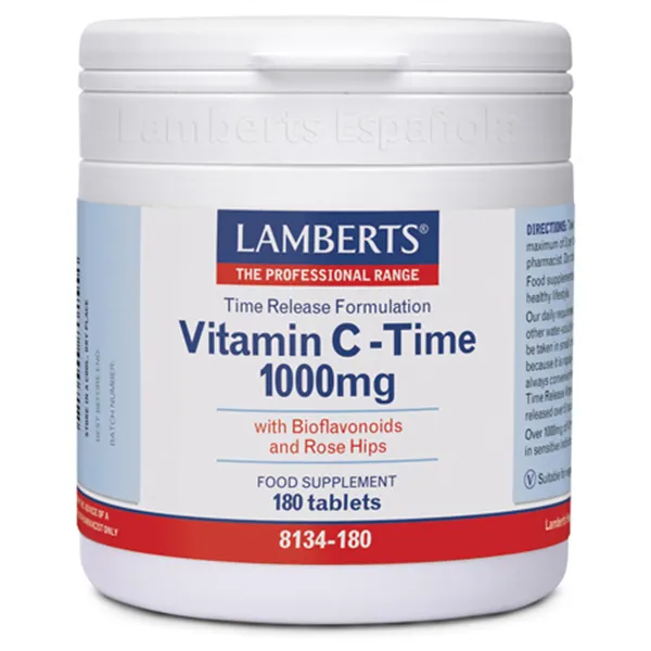 Lamberts Vitamina C-Time 1000 Mg 180 Tabs