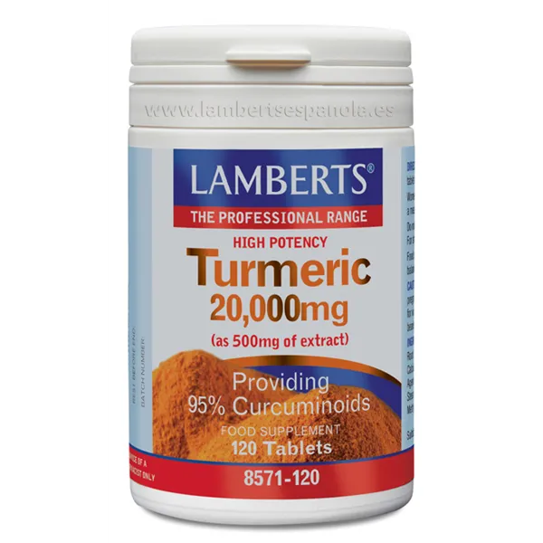 Lamberts Curcuma Turmeric 20,000 Mg 120