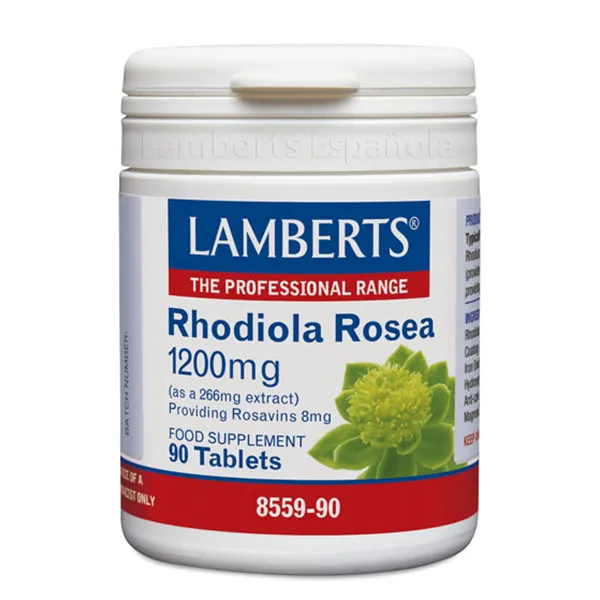 Lamberts Rhodiola Rosea 1200 Mg 90 Tabs