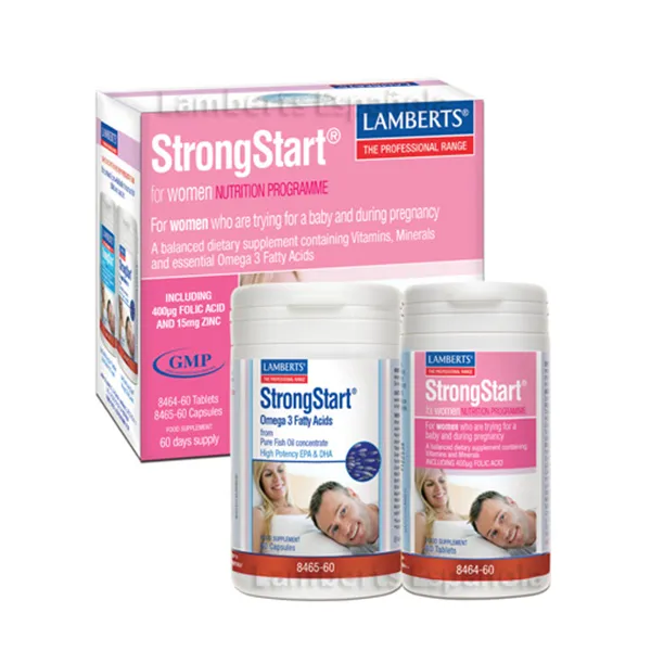 Lamberts Strongstart Para Mujeres 60 Tabs 60 Caps