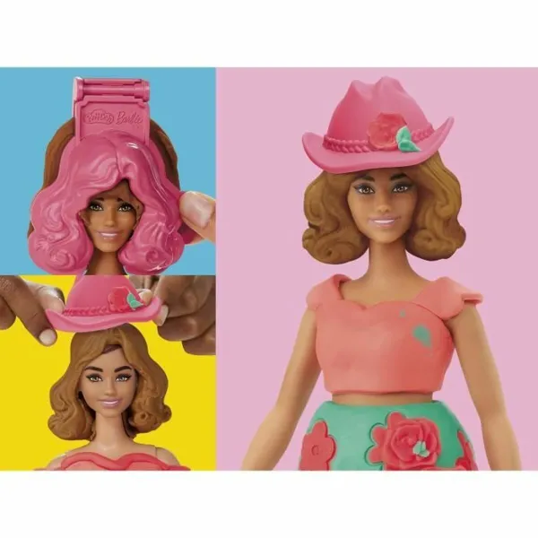 Пластилиновая игра Play-Doh Florals & Fringe Разноцветный