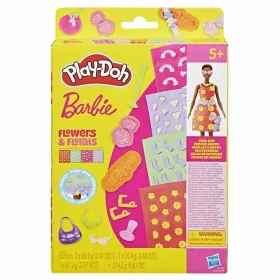 Пластилиновая игра Play-Doh Barbie FLowers & Florals Разноцветный