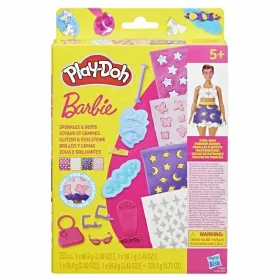 Пластилиновая игра Play-Doh Barbie Sparkles & Gems Разноцветный