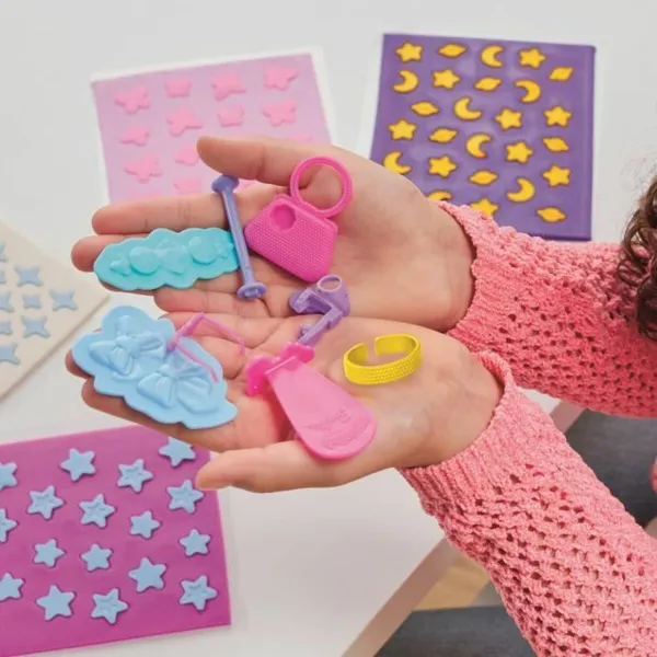 Пластилиновая игра Play-Doh Barbie Sparkles & Gems Разноцветный