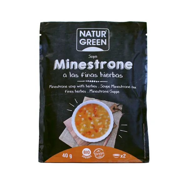 Naturgreen Sopa Minestrone Finas Hierbas 40g