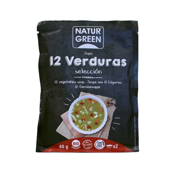 Naturgreen Sopa 12 Verduras 40g