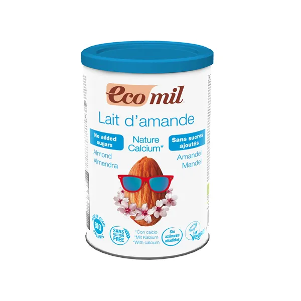 Nutriops Ecomil Almendra Nature Calcio S-A 400g