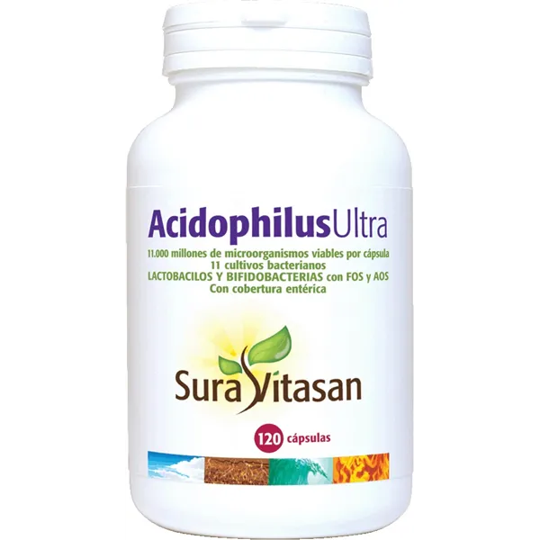 Sura Vitas Acidophilus Ultra 120 Capsulas