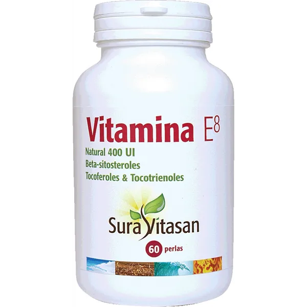 Sura Vitas Vitamina E8 Natural 400ui 60pe