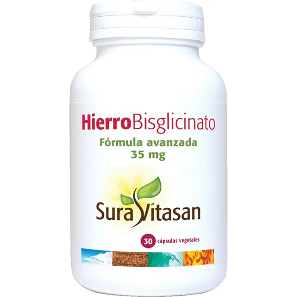 Sura Vitas Hierro Bisglicinato 30 Caps