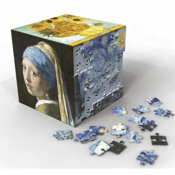 Puzle un domino komplekts Educa Arte en Cubo 36 Daudzums 216 Daudzums (6 gb.)