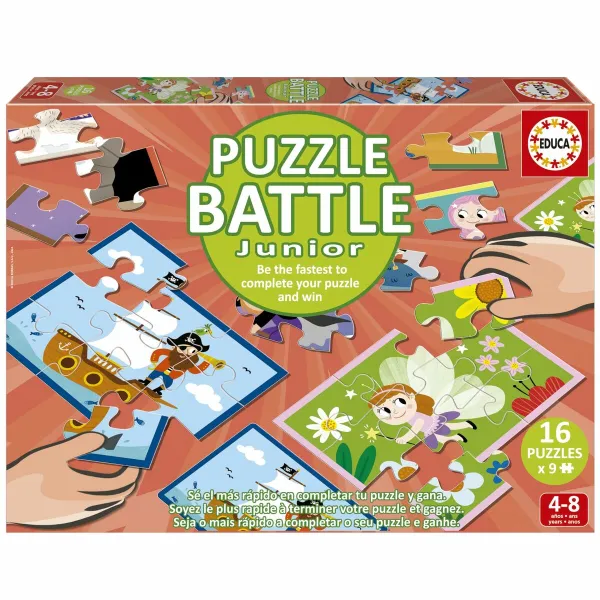 Palapeli Educa Battle Jr Fantasy 144 Kappaletta