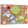 Puzle un domino komplekts Educa Battle Jr Fantasy 144 Daudzums